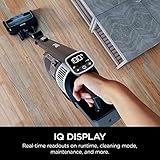 SHARK IZ682H Vertex Pro Cordless Stick Vacuum with IQ Display, DuoClean PowerFins & MultiFLEX, Pet Anti-Allergen Dusting Brush, 120min Runtime, Black (Renewed), 10.24 in L x 14.7 in W x 46.5 in H