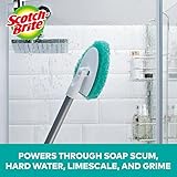 Scotch-Brite Extendable Tub & Tile Scrubber Kit, Includes 1 Handle and 3 Non-Scratch Scrubber Pads