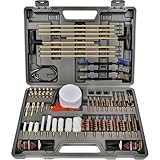 GLORYFIRE Gun Cleaning Kit Elite Designed, Shotgun Pistol Cleaning Kit with All Brass Brushes, Mops, and Rods Guns