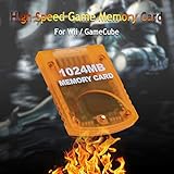 Mcbazel 1024MB(16344 Blocks) Memory Card for Gamecube and Wii Console