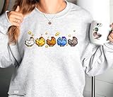 Game Valley Chicken Sweatshirt Graphic Pullover Tops, Stardew Sweater Hoodie T Shirt, Perfect Gifts for Gamers (A1)