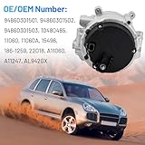 HonHuCo 94860301501 190A 12V Alternator Compatible with 2003 2004 2005 2006 Porsche Cayenne 4.5L V8