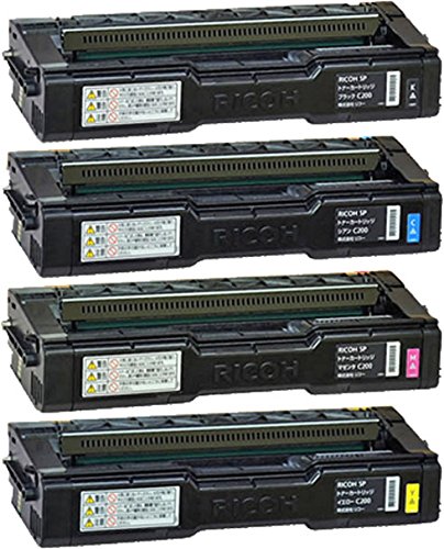 Ricoh SP C250L Toner Cartridge, Set of 4 Colors, Genuine IPSiO SP