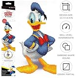 DIAMOND DOTZ Disney Donald Duck Diamond Painting Kits for Adults - Diamond Art Kits a Relaxing Creative Craft Kit with Dotz Gems 28x22