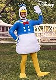 Disney Donald Duck Adult Costume for Men - Fun Sailor Outfit with Tail & Bow Tie for Halloween, Cosplay, Parties Large