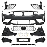 PENSUN Front Bumper Cover Kit Complete Fit For BMW 3 Series F30 F31 2012-2019 - F30 M2 Style