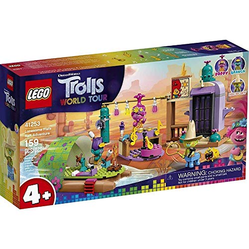 LEGO Trolls World Tour Lonesome Flats Raft Adventure 41253 Kids Building Kit, Great Trolls Gift for Creative Kids, New 2020 (159 Pieces)