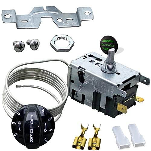TRUE06 Temperature Control Kit - 831932, 461387 Refrigerator Parts Thermostat. Genuine OEM Replacement Part with Gladwise Sticker.