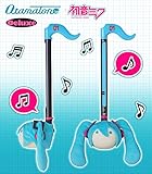 Otamatone Deluxe [Hatsune Miku Edition] Electronic Musical Instrument Portable Synthesizer from Japan Maywa Denki [Includes Removable Plush Wig]