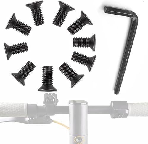 Felixstory Scooter Forehead Head Screw Accessories for Balancing Shaft Locking Screw Steel Lock Screw Fixed Bolt Suitable for Xiaomi M365/1s/ Pro/pro2 Electric Scooters Hardware Replacement Parts