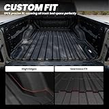 Lasfit Truck Bed Mat Fits for Chevrolet Chevy Colorado/GMC Canyon 2023 2024 2025 5FT Accessories, Vehicle Bed Mat Custom Fit Flush All Weather Protection TPE Pickup Car Bed Cargo Trunk Liner