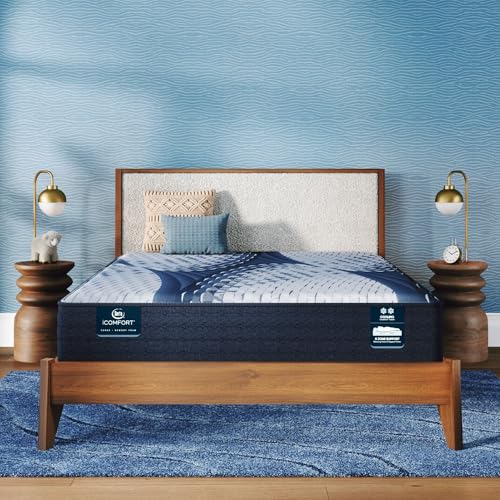 Serta iComfort - Elana 11.5" Firm Queen Memory Foam Mattress - Pressure-Relieving, Cooling, and Supportive for a Restorative Sleep - 100 Night Trial, CertiPUR-US Certified