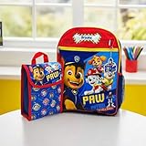 DIBSIES Personalized Kids Backpack with Lunch Bag created using Character Backpack with Lunch Bag (created using Paw Patrol 4 Piece Set)