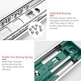 homdiy 10 Pairs 20 Inch Soft Close Drawer Slides Heavy Duty Side Mount Dresser Cabinet Rails Metal Ball Bearing and Full Extension Kitchen Cabinet Drawer Runners 100 LB Capacity