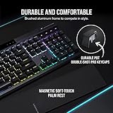 Corsair K70 RGB PRO Mechanical Wired Gaming Keyboard – Cherry MX Brown Tactile Switches – 8,000hz Hyper-Polling – PBT Double-Shot Keycaps – iCUE Compatible – PC, Mac, Xbox – QWERTY NA – Black