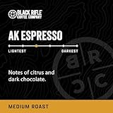 Black Rifle Coffee Company AK Espresso, Medium Roast K Cups, 50 Single Serve Coffee Pods