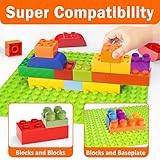 Building Blocks for Toddlers 2-5 Including a Baseplate, 150 Piece Big Building Blocks for Kids, Block and Bricks Set Educational Toys for Children Boys Girls All Ages, Compatible with All Major Brands