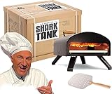 Bertello Outdoor Pizza Oven + Pizza Peel + Weatherproof Cover + Therm - Combo