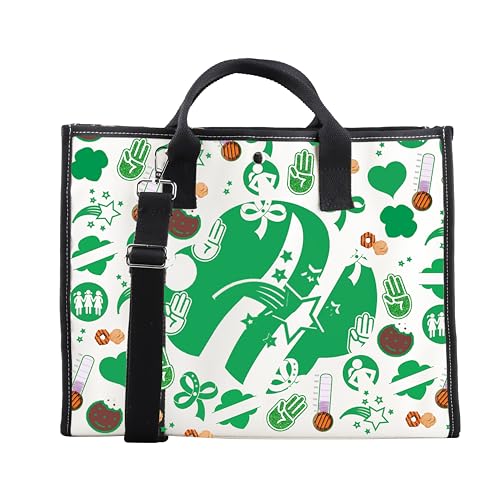 CMNIM Cookie Sco-t Gifts Girl Sc-ut Troop Leader Tote Bag Sco-t Symbol Crossbody Bag Purse Cookie Dealer Boss Manager Gift