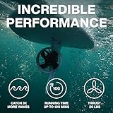 Boost Surfing Fin - Electric Motor for Surfboards, SUPs and Kayaks. Lightweight, Compact, and Shockingly resistant Electric Fin with Remote Control. (Boost Fin)