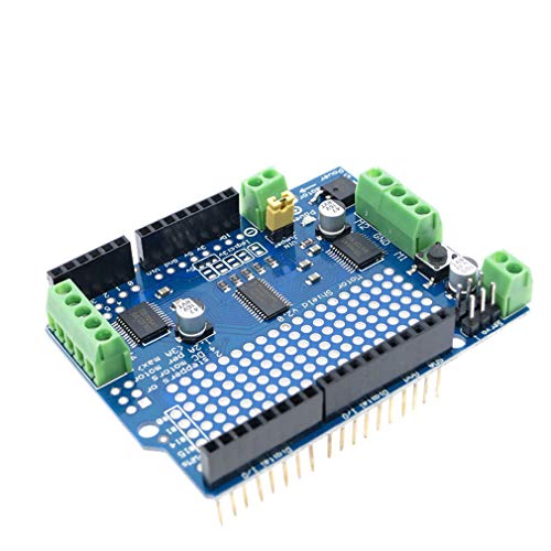 HiLetgo TB6612 Mosfet for Arduino Motor Shield Standard IIC I2C TB6612FNG Stepper Motor PCA9685 PWM Servo Driver Shield V2 Robot PWM Uno Mega R3 Replace L293D