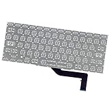 Willhom US Keyboard with Screws + Screwdriver Kit Replacement for MacBook Pro Retina 15" A1398 (Mid 2012- Mid 2015)