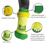 24Pcs Cat Mittens to Prevent Scratching,Cute Patterned Non Slip Cat Booties,Multi Colored Cat Shoes with Adhesive Tabs,Ideal for Bathing Cats,Trimming Nails Walking Puppies