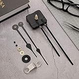 Clock Movement Mechanism High Torque Long Shaft Clock Replacement Wall Clock Mechanism Hands Quartzs DIY Clock Repair Parts Motor Replacement with 2 Pairs of Hands