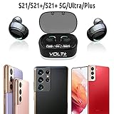 Wireless PRO Bluetooth 5.3 Earbuds Compatible with vivo NEX + 2,000mah PowerBank 36 Hour Use, Wireless IPX4 Waterproof/Sweatproof/Noise Reduction with Quad Mic