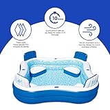 Blue Wave NT6126 88-in x 26-in Deep Premier Family Inflatable Pool w/Cover