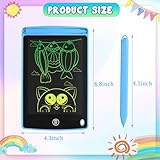 12 Pack LCD Writing Tablet for Kids 6.5 inch, Colorful Drawing Board with One-Click Erase, Lock, and Stylus, No Blue-ray Screen, Drawing Pad Toy for Ages 3-12 Boys and Girls Gifts (Pink, Blue, Black)