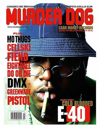Murder Dog/E-40 Rap Hip Hop Poster 22" x 17"