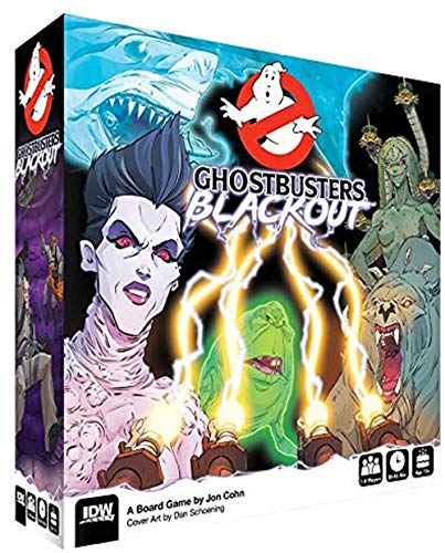 IDW Games Ghostbusters: Blackout Board Game, Multicolor