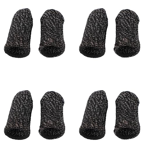 Bloepum 8X Gaming Finger Grips Mobile Games Non-Slip Anti-Sweat Contact Screen Gloves for PUPG Mobile Games Finger Glove