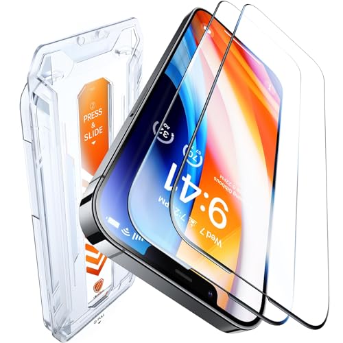 UltraGlass TOP 9H+ Glass for iPhone 11/ iPhone XR Screen Protector Glass [Military Grade Shatterproof & Longest Durable] Screen Protector iPhone 11 Tempered Glass, 2 Packs