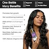 Soulflower Rosemary Oil for Hair Growth, Healthy Hair, Scalp Nourishment - 100% Pure, Organic & Natural, Coldpressed Oil, 6.77 Fl Oz