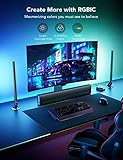 Govee RGBIC Gaming Light Bars H6047 with Smart Controller, Wi-Fi Smart LED Gaming Lights with Music Modes and 60+ Scene Modes Built, Works with Alexa & Google Assistant, Game Room Lights Decor