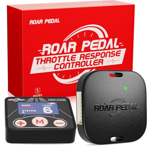 Roar Pedal Throttle Response Controller With Remote Controller, Electronic Racing Accelerator Compatible With Audi, Lamborghini, Porsche, Volkswagen