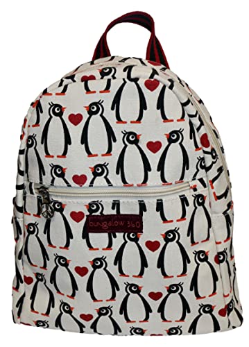 bungalow 360 Adult Mini Backpack (Penguin, Small)