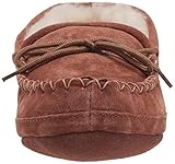 Old Friend Men's Soft Sole Loafer Slipper, Chestnut II, 11