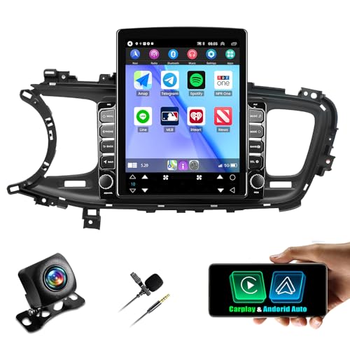 Saitedudu Android 13 9.7 Inch HD Touch Screen Radio Compatible with Kia Optima K5 2011-2015 Car Audio Multimedia Receiver w/Carplay Android Auto GPS WiFi Bluetooth SWC AHD Backup Camera, 2+32G