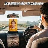 Generic 100Pcs Custom Logo Car Air Fresheners, Double-Sided with Photo Text Logo, Bulk Customization, Multiple Scents, Long-Lasting Fragrance