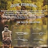 DiscountFlies Carp Fishing Fly Fishing Flies – Fly Fishing Kit + Fly Box – Realistic & Highly Effective Fly Fishing Gear – Carp Flies for Fly Fishing on Strong, Sharp Hooks (10 Flies)