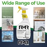 RMR - Tub and Tile Cleaner, Mold & Mildew Stain Remover, Industrial-Strength, No-Scrub Foam Cleaner, Modern Orchard Scent, 30 Fl Oz