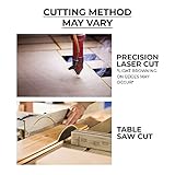 3/4" x 12" x 12" Baltic Birch Plywood – B/BB Grade (Package of 3) Perfect for Arts and Crafts, School Projects and DIY Projects, Drawing, Painting, Wood Engraving, Wood Burning and Laser Projects