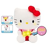 Hello Kitty and Friends - Hello Kitty 10-inch Illuminating Feature Plush - 5 Colors and Twinkle Sounds - Amazon Exclusive - Officially Licensed Sanrio Product from Jazwares - Ages 6+