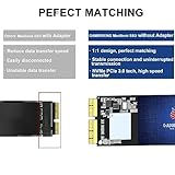 GAMERKING [Original Interface 512GB SSD for Mac, NVMe PCIe Gen3.0x4, 3D NAND TLC M.2 SSD for Apple MacBook Air A1465 A1466 2013-2017 and MacBook Pro A1398 A1502 Retina 2013-2015