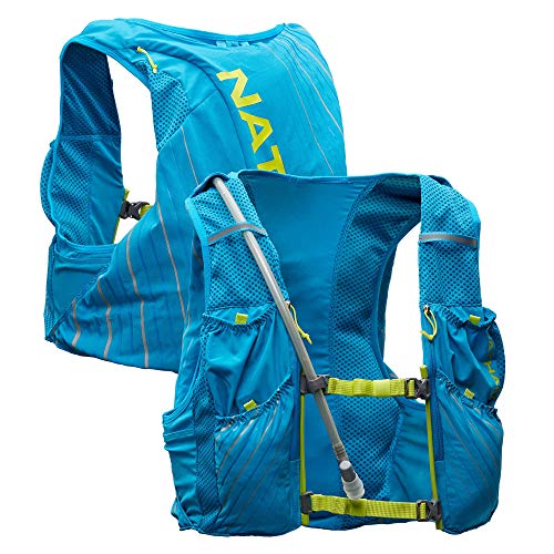 Nathan Pinnacle Race Vest 12L Hydration Pack, 1.6L Water Bladder, Running Vest, Water-Resistant Pockets, Lightweight & Moisture Wicking