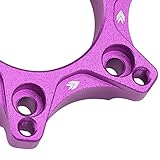 NRG Innovations SRK-LOTH-PP Purple Gaming Steering Wheel Hub Adapter Compatible with Logitech G923 G29 G920 G27, 6 X 70mm Bolt Pattern