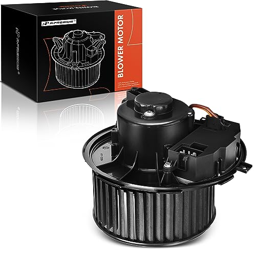 A-Premium HVAC Heater Blower Motor and Resistor Assembly Compatible with Audi & Volkswagen Vehicles - A3 TT Beetle CC Eos Golf Jetta Passat Tiguan, Front Side, Replace# 1K1820015, 1K1820015A